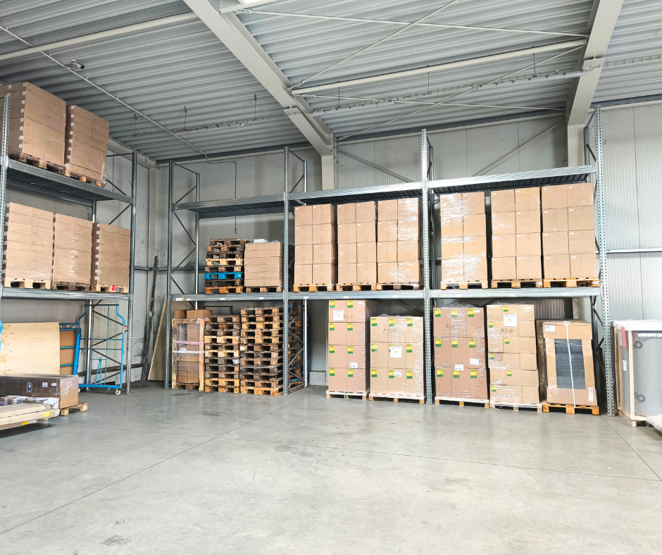 Pozadí stránky Modernizujeme skladovou logistiku s podporou evropských fondů
